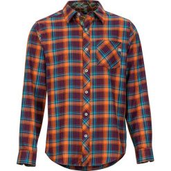 Koszula funkcyjna "Anderson Lightweight Flannel" ze wzorem. Pomarańczowe koszule męskie Marmot, m, w kratkę, z materiału, z klasycznym kołnierzykiem, bez rękawów. W wyprzedaży za 154,95 zł.