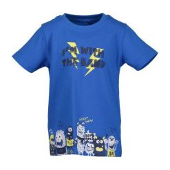 Blue Seven Koszulka Chłopięca 98 Niebieski. Niebieskie t-shirty chłopięce Blue Seven, bez wzorów, bez rękawów. Za 35,00 zł.