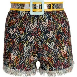 Szorty materiałowe Elisabetta Franchi SH-026-92E2. Szorty damskie Elisabetta Franchi, bez wzorów, z tkaniny. W wyprzedaży za 619,00 zł.