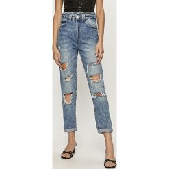 Tally Weijl - Jeansy Mom Fency. Niebieskie jeansy damskie TALLY WEIJL, z podwyższonym stanem. Za 119,90 zł.