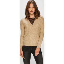 Only - Sweter Miramar. Swetry damskie ONLY, s, bez wzorów, z elastanu, z krótkim rękawem, krótkie, bez kaptura. W wyprzedaży za 79,90 zł.