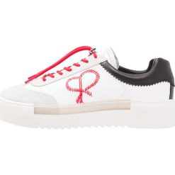 Trampki damskie slip on: Bronx Tenisówki i Trampki white/silver/black
