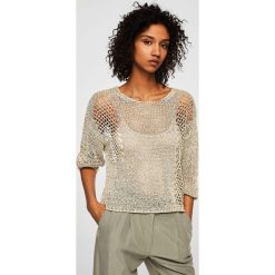 Mango - Sweter Craft. Szare bez kategorii Mango, s, z dzianiny, z okrągłym kołnierzem. Za 139,90 zł.