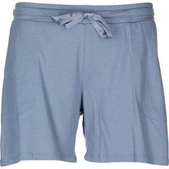 Szorty piżamowe w kolorze niebieskim. Niebieskie piżamy damskie Marc O'Polo, l, z nadrukiem, z bawełny. W wyprzedaży za 84,95 zł.