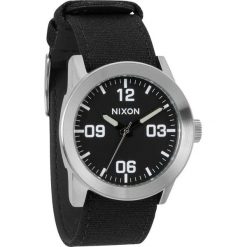 Biżuteria i zegarki męskie: Zegarek męski Black Nixon Private A0491000
