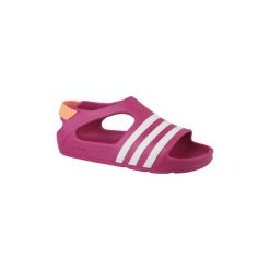 Sandały sportowe Dziecko adidas Adilette Play I B25030. Różowe sandały dziewczęce Adidas, bez zapięcia. Za 69,99 zł.