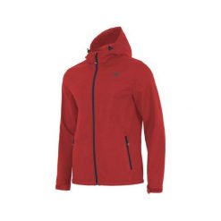 Kurtki sportowe męskie: 4f Kurtka softshell męska H4Z18-SFM001 czerwona r. XL