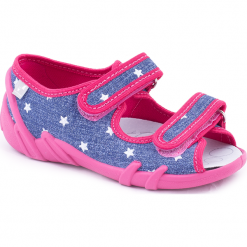 Kapcie. Szare kapcie dziewczęce SHOES 7. Za 49,90 zł.