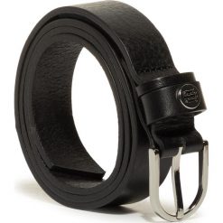 Pasek Damski TOMMY HILFIGER - Classic Belt 2,5 AW0AW07658 BDS. Czarne paski damskie TOMMY HILFIGER, w paski, ze skóry. Za 179,00 zł.