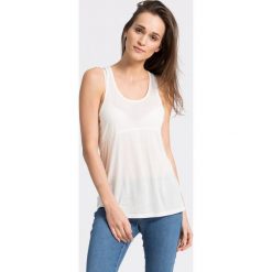 Roxy - Top Dalena. Szare topy damskie Roxy, l, z bawełny, z okrągłym kołnierzem. W wyprzedaży za 59,90 zł.