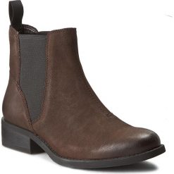 Sztyblety VAGABOND - Cary 4220-450-31 Java. Pomarańczowe botki damskie skórzane Vagabond, na imprezę, bez obcasa, na obcasie, bez zapięcia. W wyprzedaży za 309,00 zł.