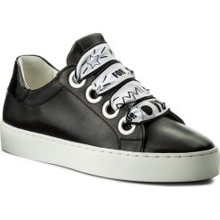 Sneakersy BULLBOXER - 962024E5L Blck. Czarne półbuty damskie marki Bullboxer, ze skóry ekologicznej. W wyprzedaży za 219,00 zł.