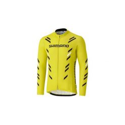 Bluzy męskie: Bluza rowerowa męska Shimano Thermal Print Long Sleeve Jersey M