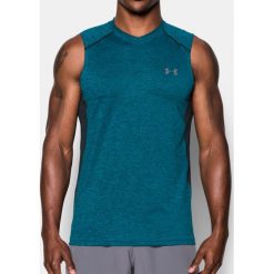 Under Armour Koszulka męska Raid turkusowa r. L (1257467). Niebieskie t-shirty męskie Under Armour, m. Za 79,92 zł.