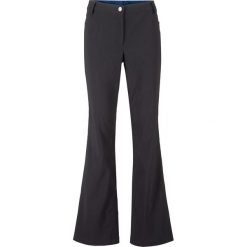 Spodnie BOOTCUT z bengaliny ze sztrasami bonprix czarny. Czarne spodnie damskie bonprix. Za 74,99 zł.