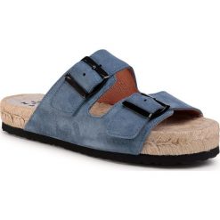 Espadryle MANEBI - Nordic Sandals K 1.3 R0 Jeans. Niebieskie espadryle damskie Manebi, bez wzorów, z jeansu, bez obcasa. W wyprzedaży za 319,00 zł.