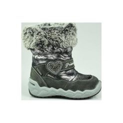 Primigi Dziewczęce Buty Zimowe, 20, Szare. Szare buty dziewczęce zimowe Primigi, bez zapięcia. W wyprzedaży za 219,00 zł.