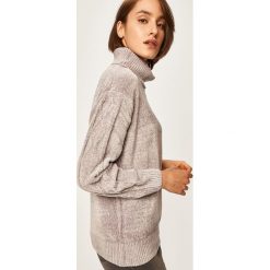 Answear - Sweter. Różowe swetry damskie ANSWEAR, s, bez wzorów, z poliesteru, bez rękawów, bez kaptura. W wyprzedaży za 89,90 zł.
