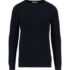 Swetry klasyczne męskie: Selected Homme SHXNEWVINCEBUBBLE CREW NECK Sweter navy blazer/twisted with black