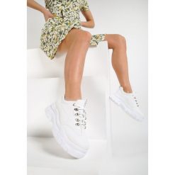 Białe Sneakersy Farwynn. Białe sneakersy damskie Renee. Za 99,99 zł.