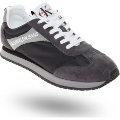 SNEAKERSY JERROLD Calvin Klein Jeans. Szare sneakersy męskie Calvin Klein Jeans, na sznurówki. Za 479,00 zł.