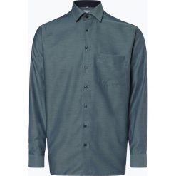 OLYMP Luxor comfort fit - Koszula męska – niewymagająca prasowania, zielony. Zielone koszule męskie marki OLYMP Luxor comfort fit, m, bez wzorów, eleganckie, bez kołnierzyka, bez rękawów. Za 199,95 zł.