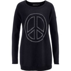 Dżinsy Boyfriend bonprix niebieski "bleached”. Niebieskie jeansy damskie bonprix. Za 109,99 zł.