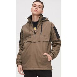 Kurtka anorak z kapturem - Beżowy. Brązowe kurtki męskie Cropp, s, bez wzorów, z kapturem. Za 229,99 zł.
