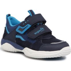 Sneakersy SUPERFIT - 6-06382-80 M Blau/Blau. Niebieskie trampki chłopięce Superfit, bez wzorów, z zamszu, na rzepy. Za 249,00 zł.