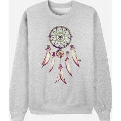 Bluza "Dreamcatcher" w kolorze szarym. Szare bluzy damskie Wooop, l, bez wzorów, bez rękawów, bez kaptura. W wyprzedaży za 87,95 zł.