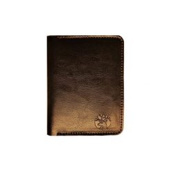 Skórzane Etui na Karty z Włoską Podszewką – karty, dowód rej., gotówka. Pomarańczowe etui damskie Zigner, ze skóry. Za 179,90 zł.