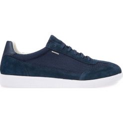 Półbuty GEOX U KEILAN. Niebieskie derby męskie Geox, ze skóry. Za 239,90 zł.