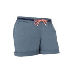 Szorty żeglarskie SAILING 100 damskie. Pomarańczowe szorty damskie marki TRIBORD, xl, bez wzorów, z elastanu. Za 59,99 zł.