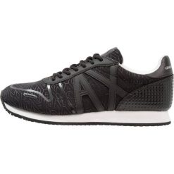 Trampki męskie: Armani Exchange GEOMETRIC RUNNER Tenisówki i Trampki black