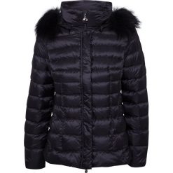 Kurtka CSTUDIO LUNA. Czarne kurtki damskie CStudio, na zimę, bez wzorów, z puchu, eleganckie. W wyprzedaży za 750,00 zł.