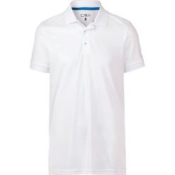 Sportowa koszulka polo w kolorze białym. Białe koszulki polo męskie The North Face, Jack Wolfskin, Icepeak & Co., m, bez wzorów, z materiału, sportowe, bez rękawów. W wyprzedaży za 42,95 zł.