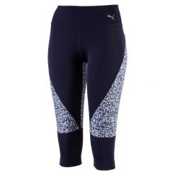 Puma Spodnie Culture Surf 3 4 Tight Peacoat-White M. Białe spodnie sportowe damskie marki Puma, m, do biegania. Za 99,00 zł.