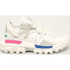 Caterpillar - Buty Raider Sport. Białe buty sportowe damskie Caterpillar, ze skóry. W wyprzedaży za 379,90 zł.