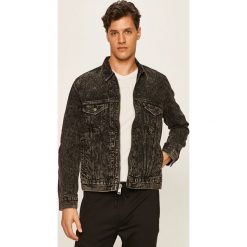 Levi's - Kurtka jeansowa. Szare płaszcze męskie Levi's®, s, bez wzorów, z bawełny, krótkie, bez kaptura. W wyprzedaży za 299,90 zł.