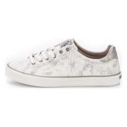 Trampki damskie slip on: Mustang Tenisówki Damskie 36 Biały