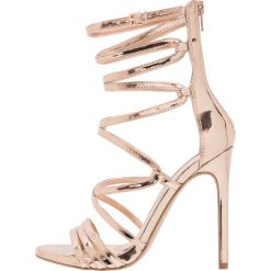 Sandały damskie: Steve Madden FLAUNT Sandały na obcasie rose gold