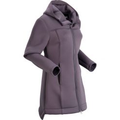 Kurtka outdoorowa ze stretchem bonprix szary łupkowy. Szare kurtki damskie bonprix, bez wzorów, z neoprenu, bez kaptura. Za 149,99 zł.
