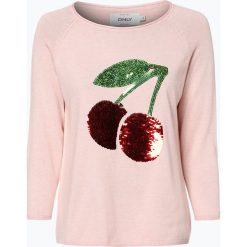 Swetry klasyczne damskie: ONLY – Sweter damski – Marley, czerwony