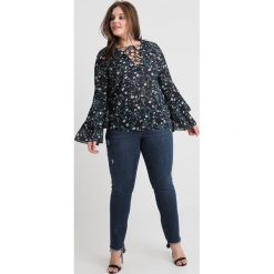 Bluzki damskie: Missguided Plus CURVE FLORAL BLOUSE Bluzka navy