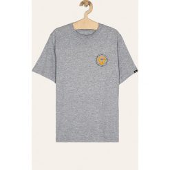 Vans - T-shirt dziecięcy 129-173 cm. Szare t-shirty chłopięce Vans, z nadrukiem, z bawełny, bez rękawów. Za 99,90 zł.