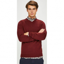 Kensington - Sweter. Brązowe swetry klasyczne męskie Kensington, l, z dzianiny. Za 89,90 zł.