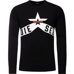 Bluza Diesel S-Gir-A2 00SWD4 0IAJH 900. Czarne bluzy męskie Diesel, s, bez wzorów, z bawełny, bez kołnierzyka, bez rękawów, bez kaptura. W wyprzedaży za 259,00 zł.