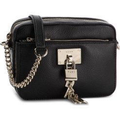 Torebka DKNY - R91EHB75 Blk/Gold BGD. Czarne listonoszki damskie DKNY, bez wzorów, ze skóry, bez dodatków. Za 719,00 zł.