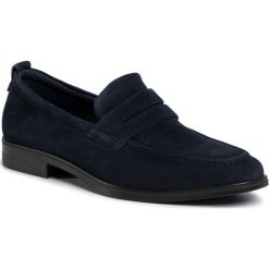 Półbuty ECCO - Melbourne 62179405058 Navy. Niebieskie półbuty męskie ecco, na co dzień, bez wzorów, ze skóry, bez zapięcia. Za 449,00 zł.