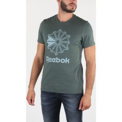 Reebok Classic Classic Koszulka Zielony. Zielone podkoszulki męskie Reebok Classic, m, z nadrukiem, z bawełny, bez kołnierzyka, z krótkim rękawem, krótkie. Za 137,95 zł.